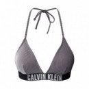 Parte de Arriba de Bikini Triangle - Intense Power  CALVIN KLEIN