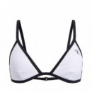 Parte de Arriba de Bikini Triangle - Monograma  CALVIN KLEIN