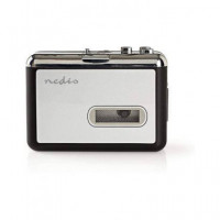 NEDIS Convertidor Cinta Cassette Audio a MP3 USB 2.0,JACK 3.5MM ACGRU100GY