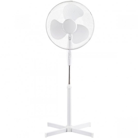 PLATINET Ventilador Ventilador Pie Suelo 16? Blanco PSF1616W