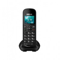 MAXCOM Telefono Inalambrico con Tarjeta Sim MM35D Comfort Negro