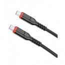 HOCO Cable Datos Tipo C M/m 2MTRS 60W X59 Negro 3A