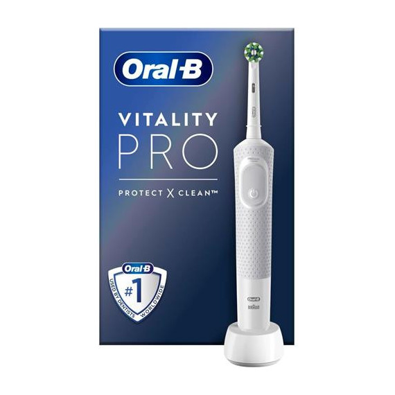 Braun ORAL-B Cepillo Dental Electrico Vitality Pro Protectxclean Blanco