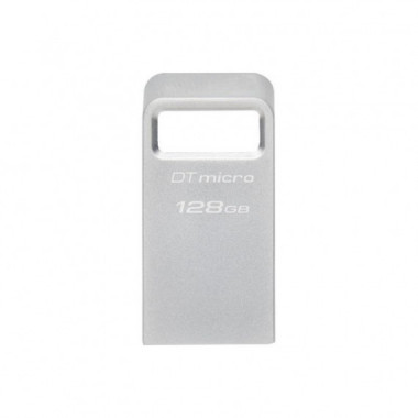 KINGSTON Pendrive de 128GB Datatraveler Micro Unidad Flash Tipo a 3.2 Gen 1 KINGSTON 256GB Datatraveler Micro 200MB/S Metal USB