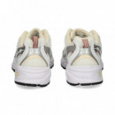 Deportivo Vivo Marron Malla Blanco  NEW BALANCE