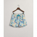 Pantalones Cortos Cf Tropical Print Swim Shorts  GANT