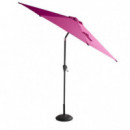 Parasol de Jardín Sunline 270 Cm ø Color Rosa Fucsia/antracita Hartman®  HARTMAN OUTDOOR FURNITURE