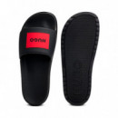 Chanclas Slip-on con Etiqueta con Logo  HUGO BOSS