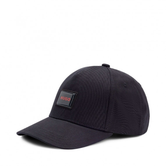 Gorra de Sarga  con Parche de Logo  HUGO BOSS