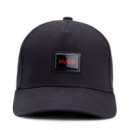 Gorra de Sarga  con Parche de Logo  HUGO BOSS