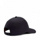 Gorra de Sarga  con Parche de Logo  HUGO BOSS