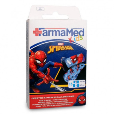 IMEFARM TIRITAS SPIDERMAM 16 UNID