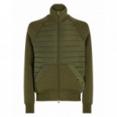 Sueter Mix Media Zip Thru Stand  TOMMY HILFIGER