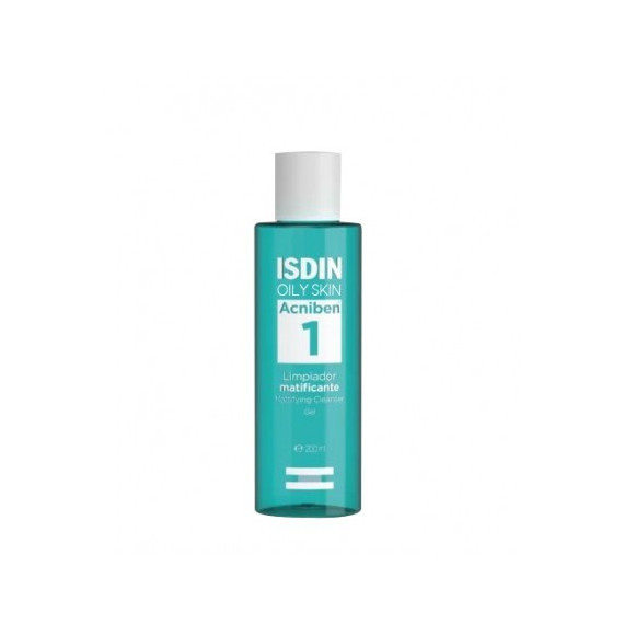 ISDIN Oily Skin Acniben Limpiador Matificante Gel 200ML