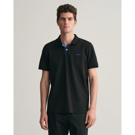 Polos Reg Contrast Pique Ss Rugger  GANT