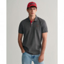 Polos Reg Contrast Pique Ss Rugger  GANT