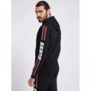 Sudaderas Jerrod Zip Hooded Sweatshirt  GUESS