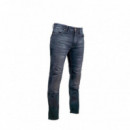 PANTALON VAQUERO UNIK CON KEVLAR "JP-0E" WASHED BLACK