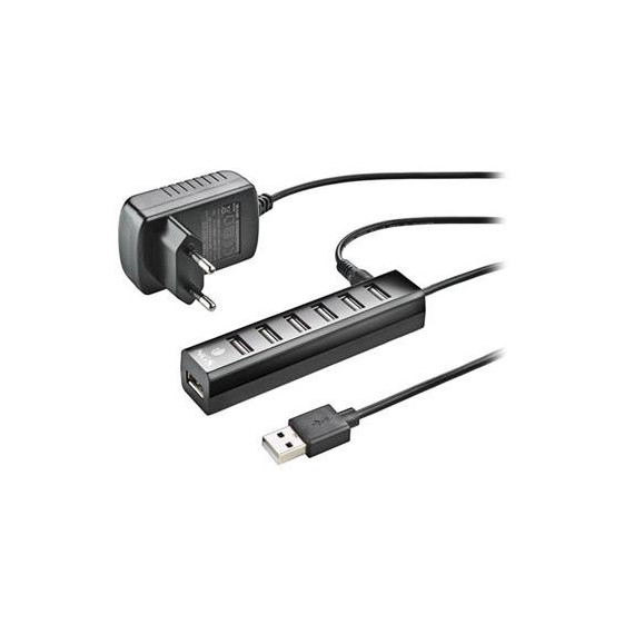 NGS Hub USB 7 Puertos 2.0 con Alimentacion Ihub 7 Tiny