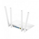 CUDY Router AC1200 4 Antenas WR1200 Blanco