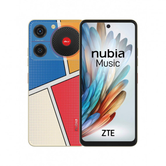 ZTE Nubia Music 6,6" Hd+ 4+4GB 128GB 5MP/50MP Pop Art