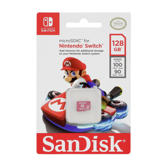 Micro Sd Sandisk For NINTENDO Switch 128GB 100MBS