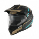 CASCO UNIK TRAIL MARS DV U-10 AZUL/NEGRO