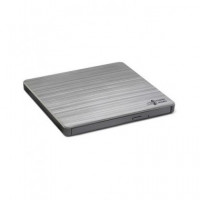 HITACHI Lg Grabadora DVD Externa Slim USB Plata GP60NS60