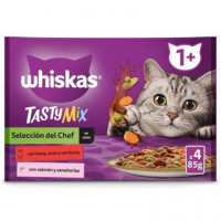 Whiskas Pack Mix Chef Choice 4*85 Gr  MARS