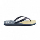 Sandalias SILBON Hombre Chanclas Fantasia Amarillo