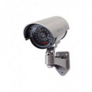 NEDIS Camara de Seguridad Falsa Tipo Bullet con Indicador Led DUMCB40GY