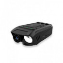 NEDIS Camara para Ciclista 3 en 1 con Linterna y Timbre/ Full HD CCAM100BK