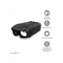 NEDIS Camara para Ciclista 3 en 1 con Linterna y Timbre/ Full HD CCAM100BK