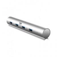 WOXTER Hub 7 Puertos USB 3.0 Aluminio con Alimentador