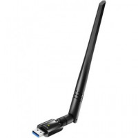 CUDY Adaptador Wifi con Antena 5DBI AC1300 3.0 Negro WU1400