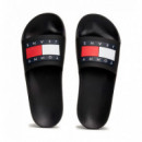 Chanclas con Logo en Relieve  TOMMY HILFIGER