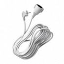 Alargador de Cable Blanco 5 Mts VOLTEN