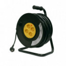 Enrollador de Cable 50 Mts 3X1.5MM VOLTEN