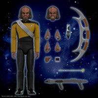 Figura Worf Star Trek The Next Generation  SUPER 7