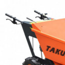 Carretilla 4 Ruedas con Dumper Gasolina TAKUMA 300 Kgs 7HP