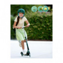 Patinete Sprite Eco Led Verde  M-CRO