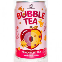 Bubble Tea Madam Hong sabor a melocotón 320ml