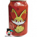 Refresco Fennekin Pokémon Sabor Lychee 330ml