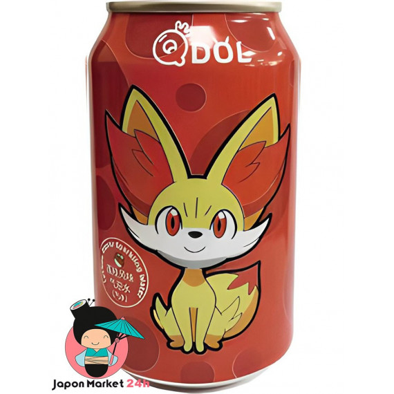 Refresco Fennekin Pokémon Sabor Lychee 330ml