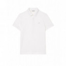 Polos Polo LACOSTE Paris Regular Fit Blanc