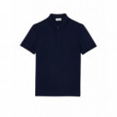 Polos Polo LACOSTE Paris Regular Fit Bleu Marine