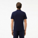 Polos Polo LACOSTE Paris Regular Fit Bleu Marine