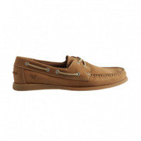 Nauticos SILBON Hombre Zapato Nautico Beige