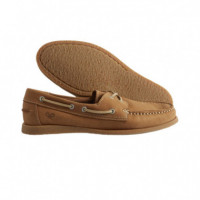 Nauticos SILBON Hombre Zapato Nautico Beige