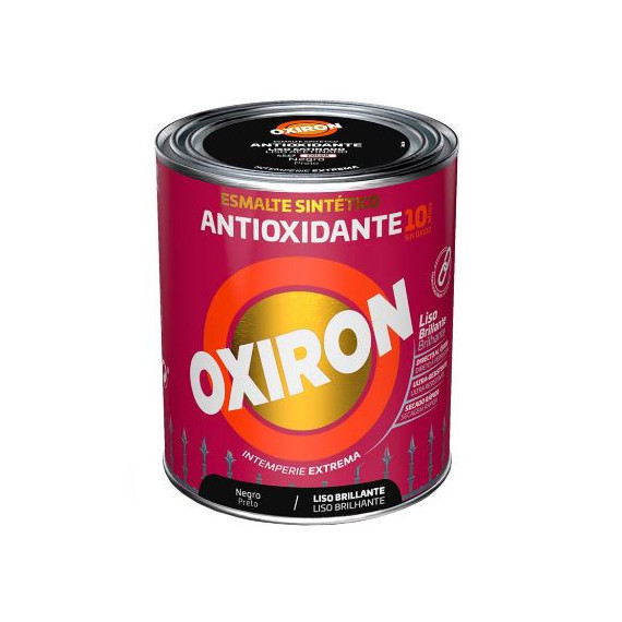 Pintura Titan Oxiron Esmalte Antioxidante Liso Brillante 750 Ml